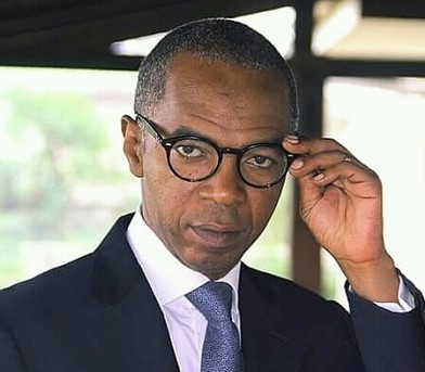 Jean Gaspard Ntoutoume Ayi, candidat aux législatives. Photo Mvett infos